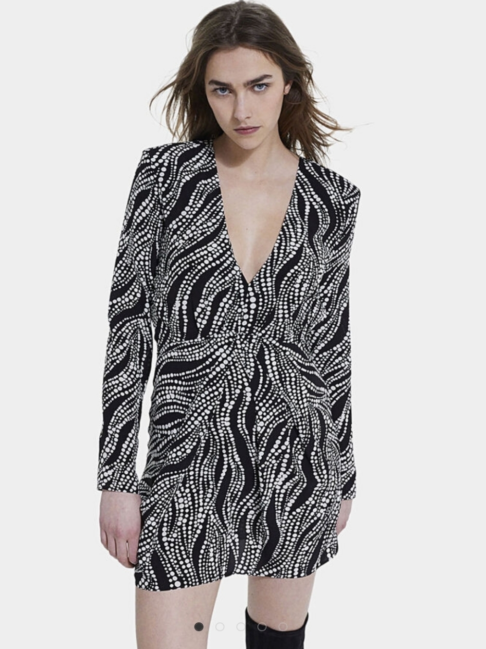 THE KOOPLES  Dress c With Contrasting print Size 0